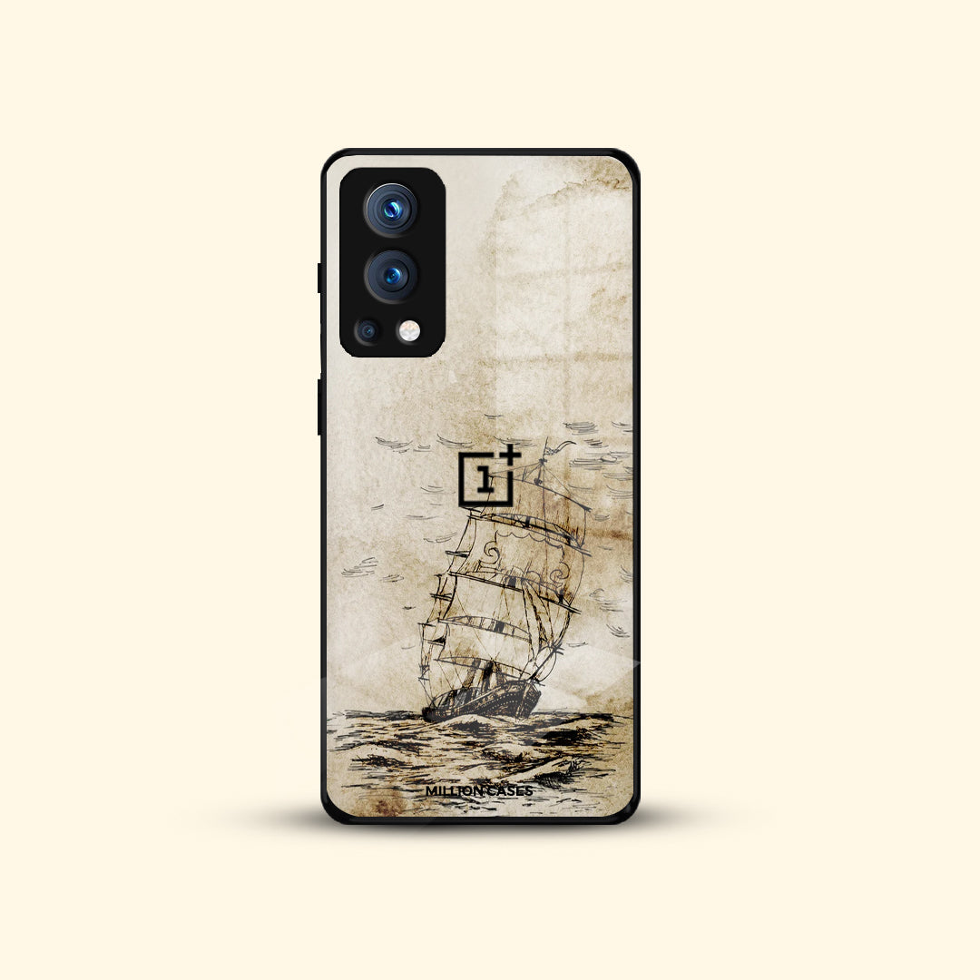 Sail Boat Designer Glass Case - OnePlus Nord Series