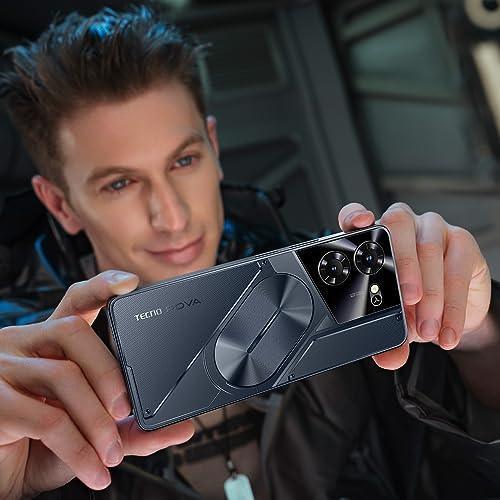 TECNO Pova 5 Pro 5G (Dark Illusion, 8GB RAM,256GB Storage)| Segment 1st 68W Ultra Fast Charging | India's 1st Multi-Colored Backlit ARC Interface | 50MP AI Dual Camera | 6.78”FHD+ Dot-in Display