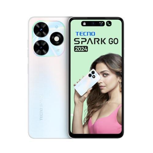 TECNO Spark GO 2024 (Mystery White,8GB* RAM, 128GB ROM) Refurbished