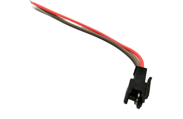 JST SM 2 Pin Plug Male and Female Pair Connector 3 Inch Wire length (Orange Grey)