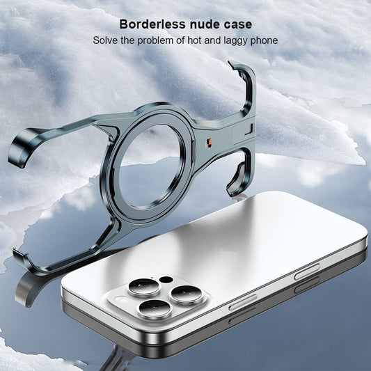 Luxury Rotating Magnetic Stand Case - iPhone