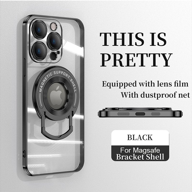 Feather Clear Invisible Stand Case - iPhone