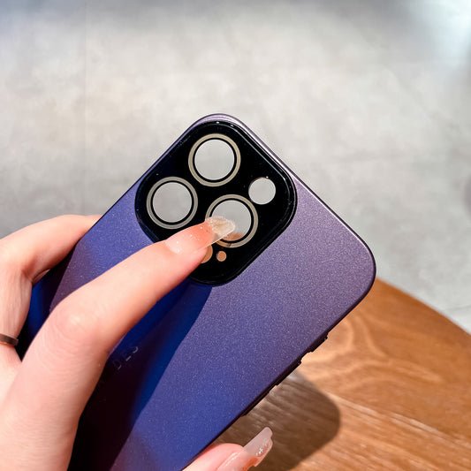 Elegant Dual Contrast Edge Armor Case - iPhone