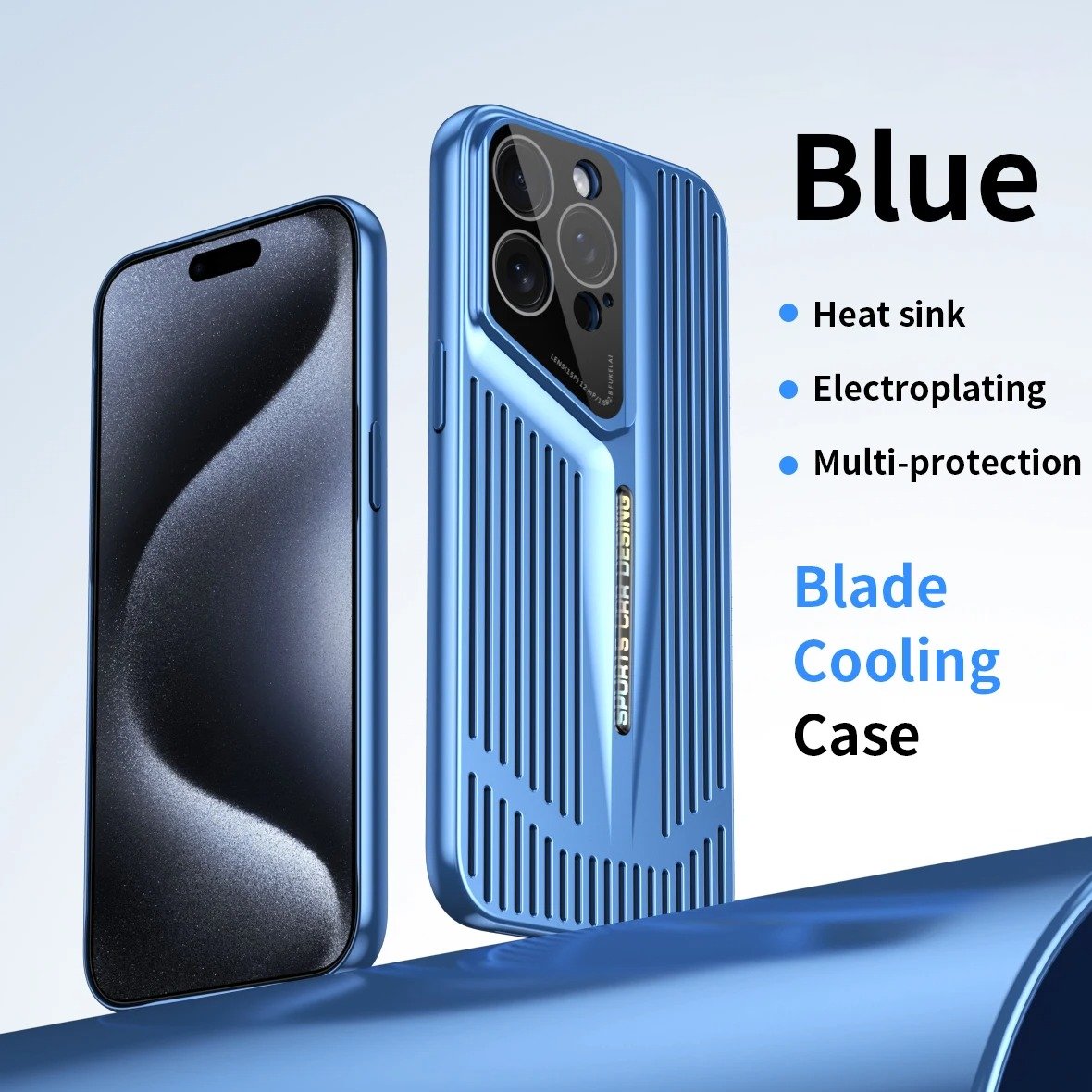 Ultimate Blade Hollow Heat Dissipation Case - iPhone