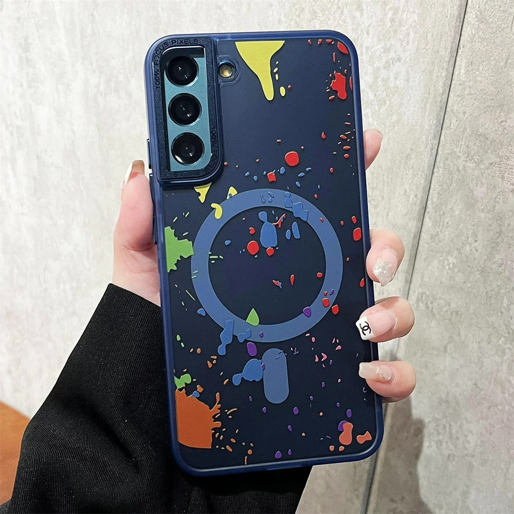 Graffiti Splash Artistry Color Pattern Case - Samsung