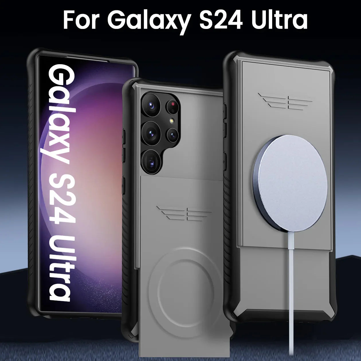 Ultimate Visibility Large Push Window Case - Samsung