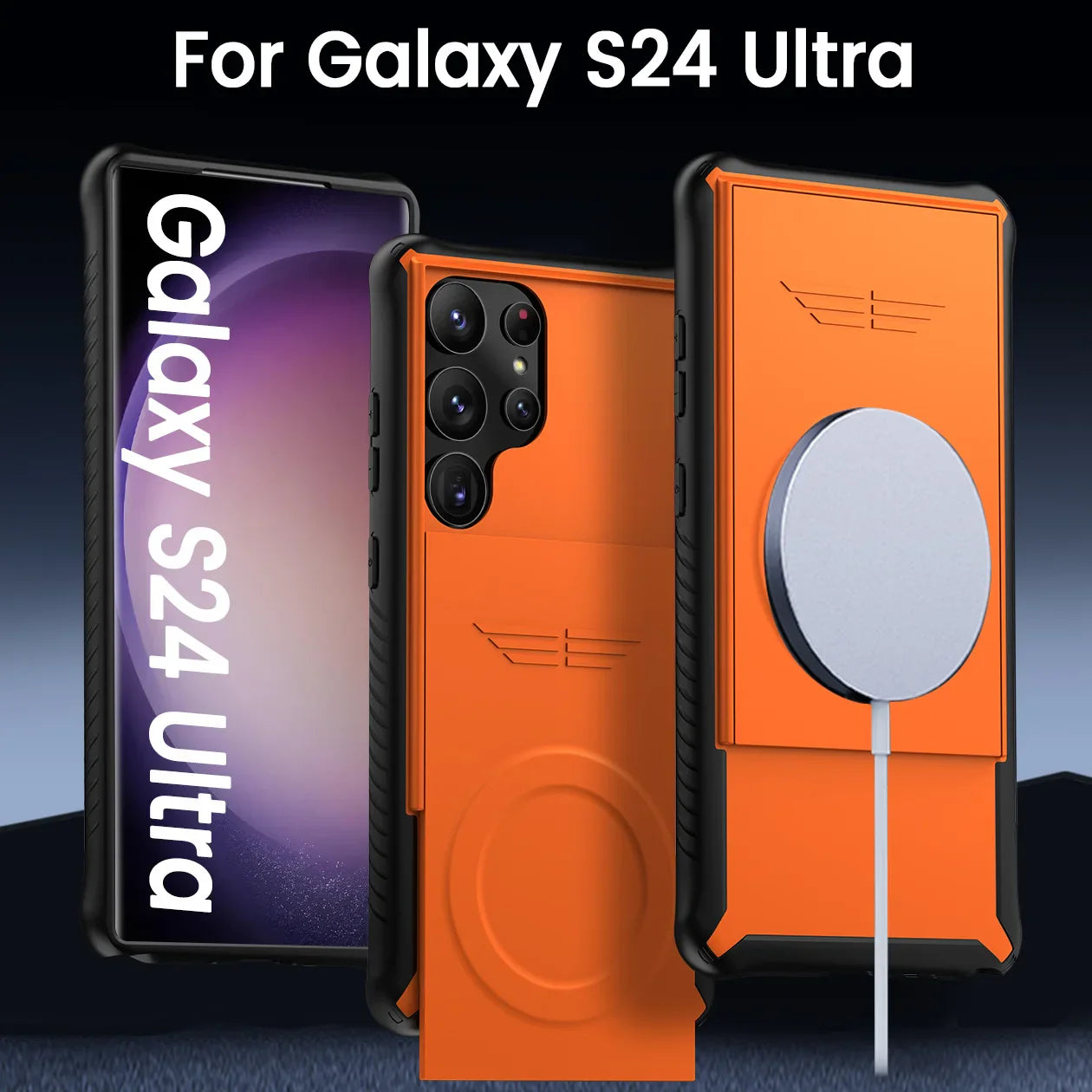 Ultimate Visibility Large Push Window Case - Samsung