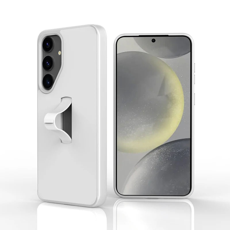 Luxury Magnetic Finger Grip Kickstand Case - Samsung