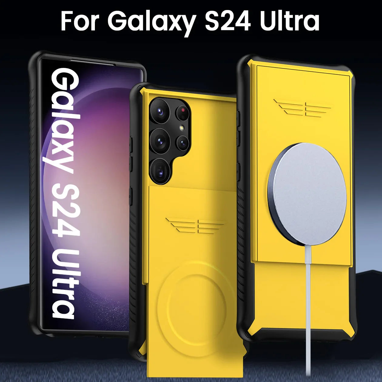 Ultimate Visibility Large Push Window Case - Samsung