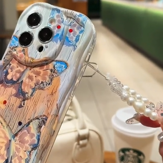 Bling Butterfly Glossy Case