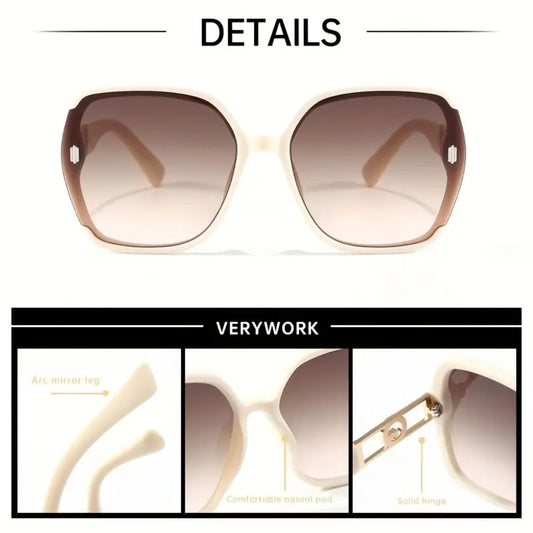 Vintage Square Rectangular Retro Eyewear