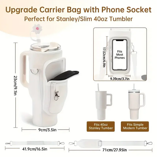 Portable Hydrator With Adjustable Strap Tumbler