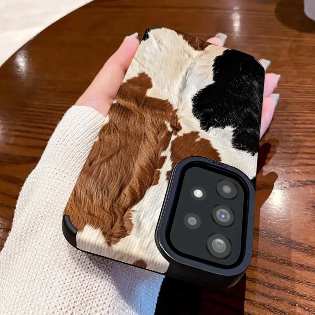 Aesthetic Animal Fur Texture Pattern Case - Samsung