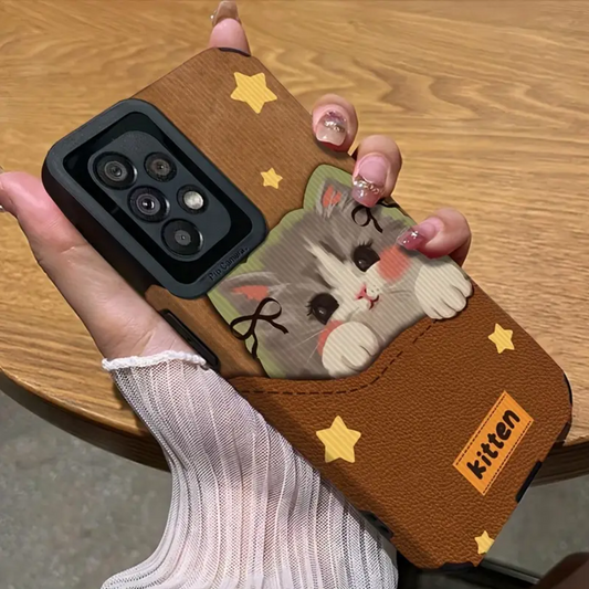 Kitty Purrfection Pocket Design Case - Samsung