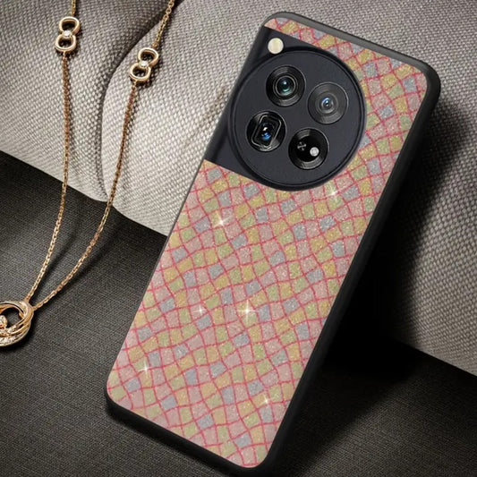 Glam Luxe Glitter Grid Protective Case