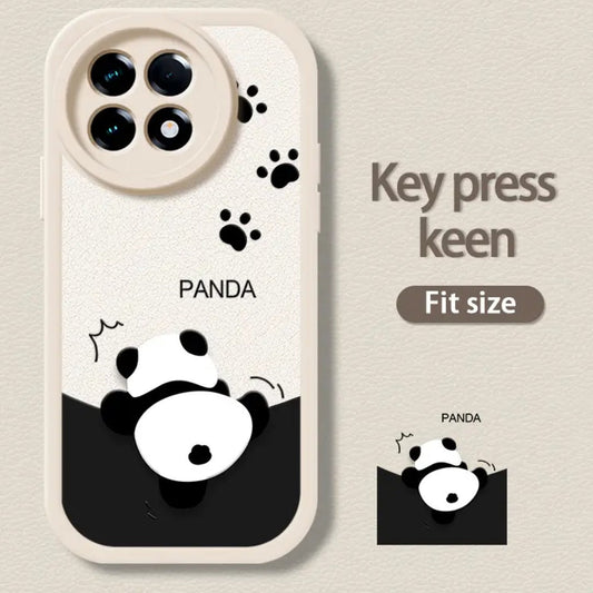Modern Chic Climbing Panda Phone Case