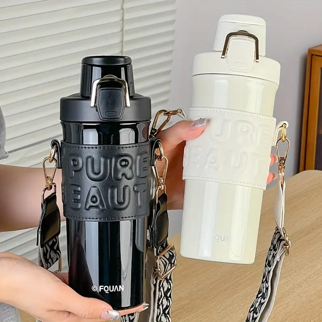 Sippin' Beauty Strap Tumbler