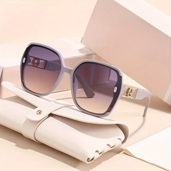 Vintage Square Rectangular Retro Eyewear