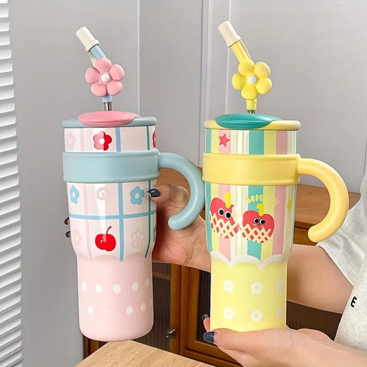 WhimsyCat MegaHydro Stainless Steel Tumbler