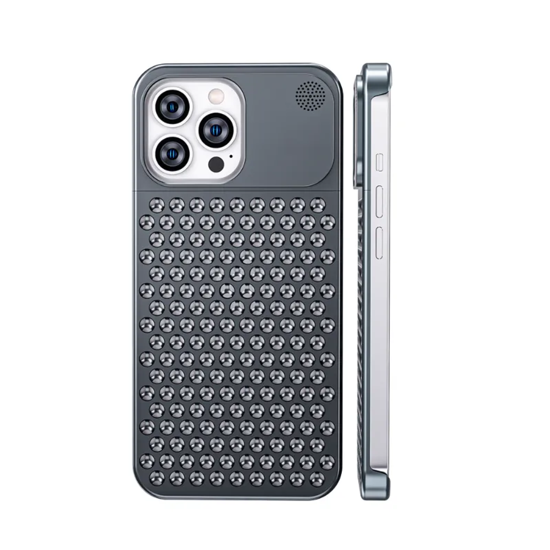 iPhone - Aero Mesh Metallic Hybrid Frameless Case