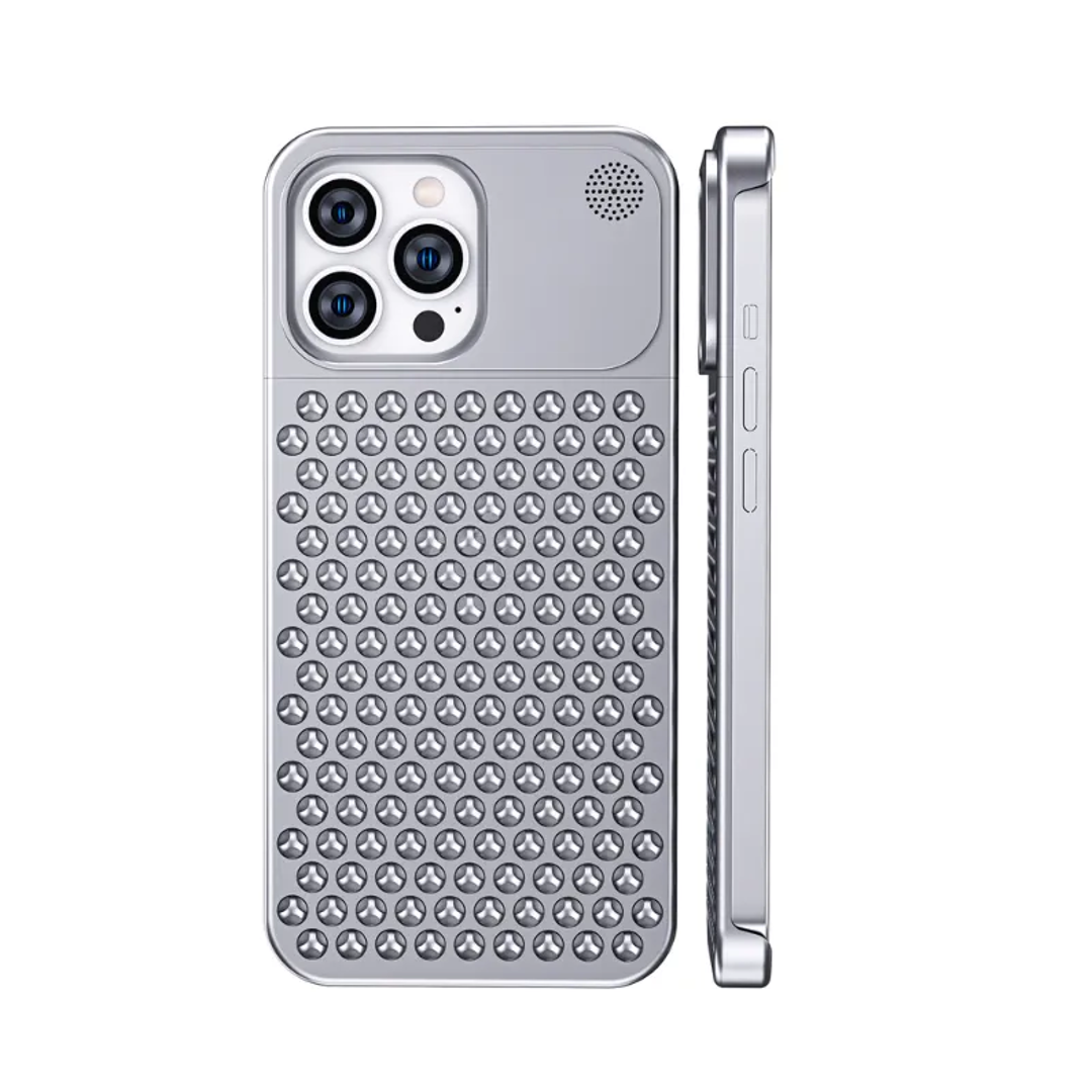 iPhone - Aero Mesh Metallic Hybrid Frameless Case