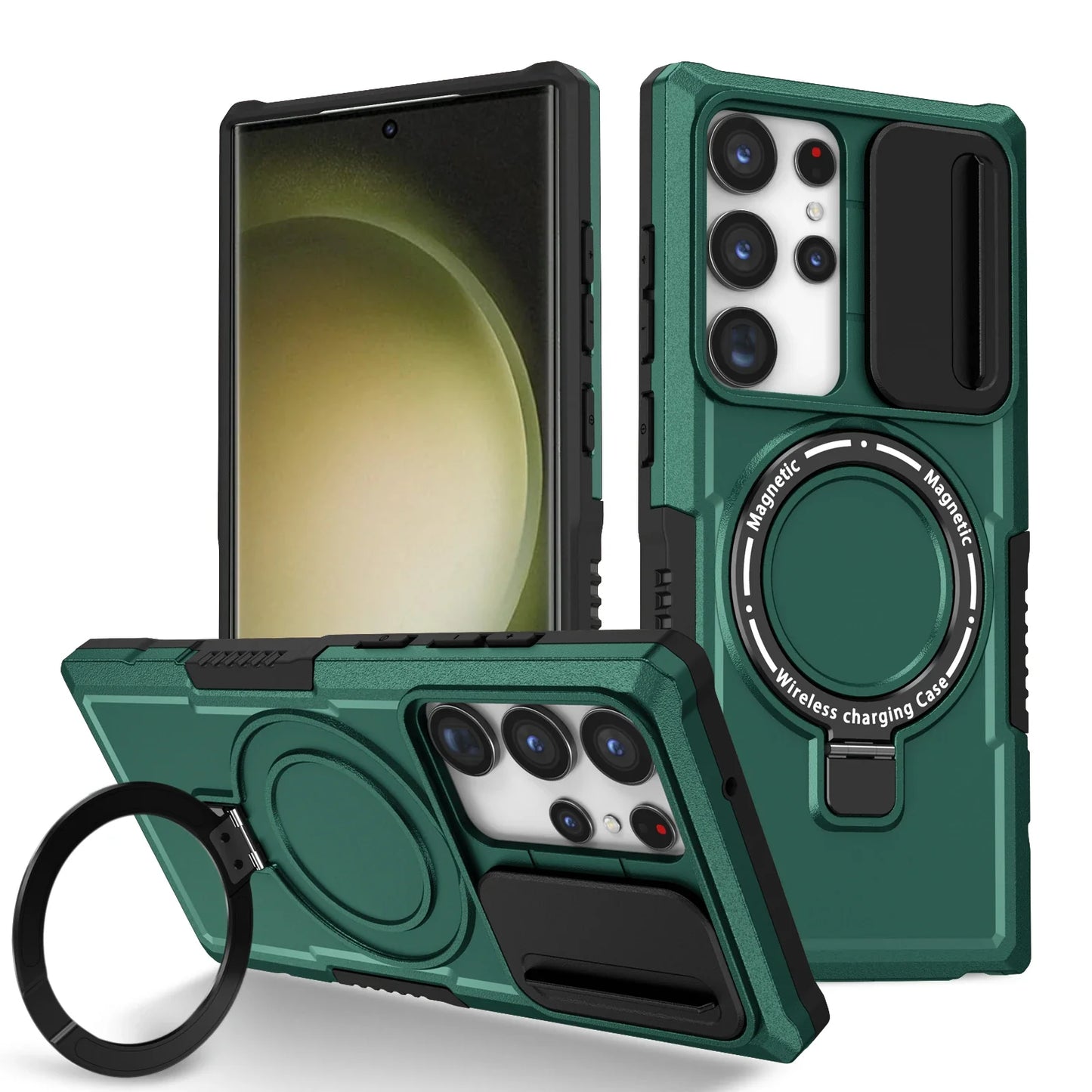 Ultimate Slide Shield KickStand Case - Samsung