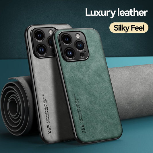 Exquisite Silky Luxury Leather Case - iPhone
