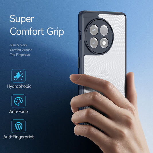 Flowing Lines Frosted Back Case - OnePlus