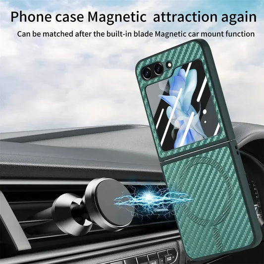 Galaxy Z Series Carbon Fiber MagSafe Case