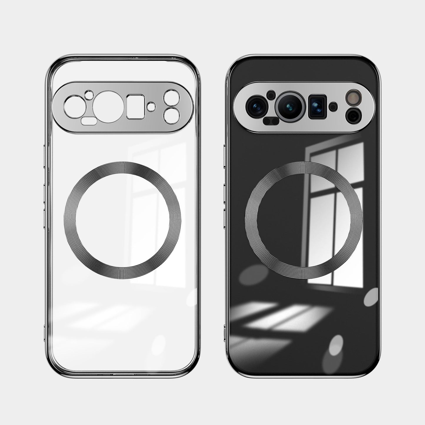 Featherlight Clear Magsafe Plating Case - Google Pixel