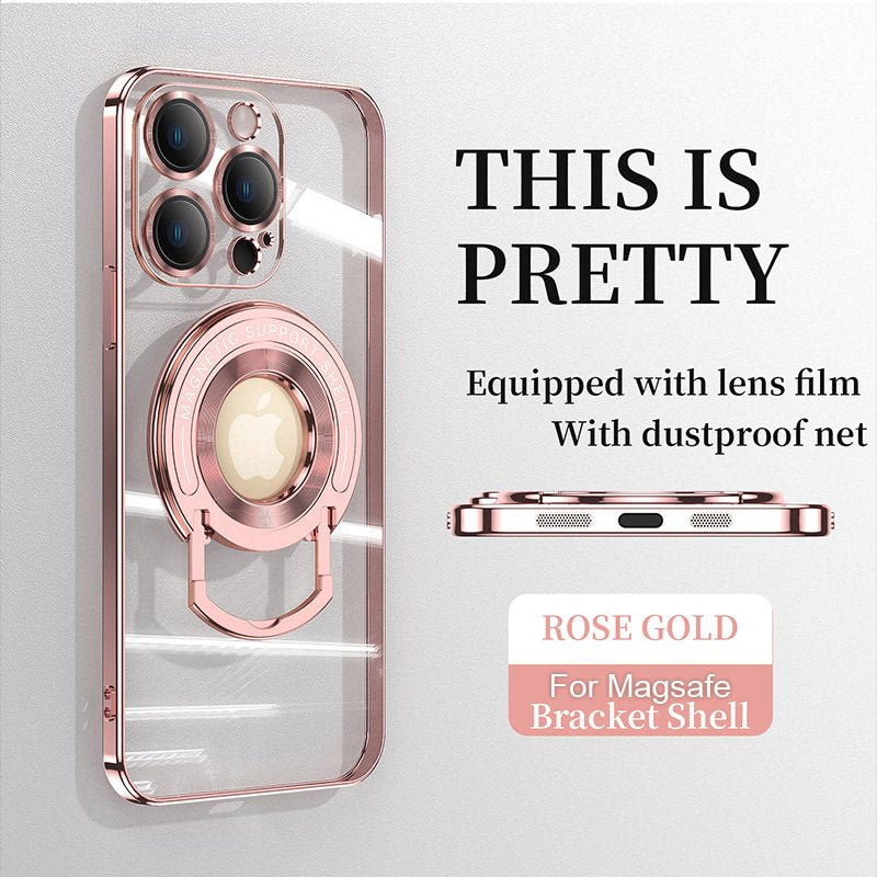 Feather Clear Invisible Stand Case - iPhone