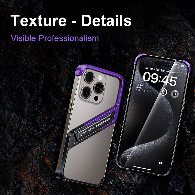 Ultra-Thin Metal Bumper Case - iPhone