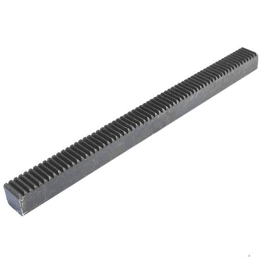 2 Module 20mm width x20mm height x 1metre 45 steel mechanical rack holless Only Rack