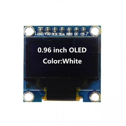 0.96 inch OLED Display Module SPI I2C IIC 128×64 7 Pin White