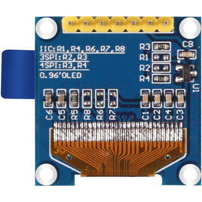 0.96 inch OLED Display Module SPI I2C IIC 128×64 7 Pin White
