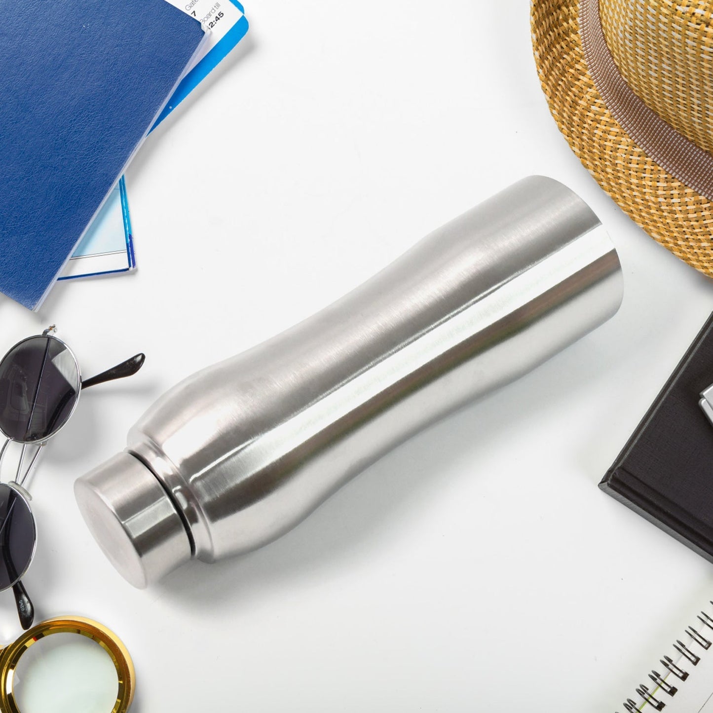 Customize Stainless Steel Double Wall Vacuum-Insulated Drink Water Bottle (1000 ML Approx)