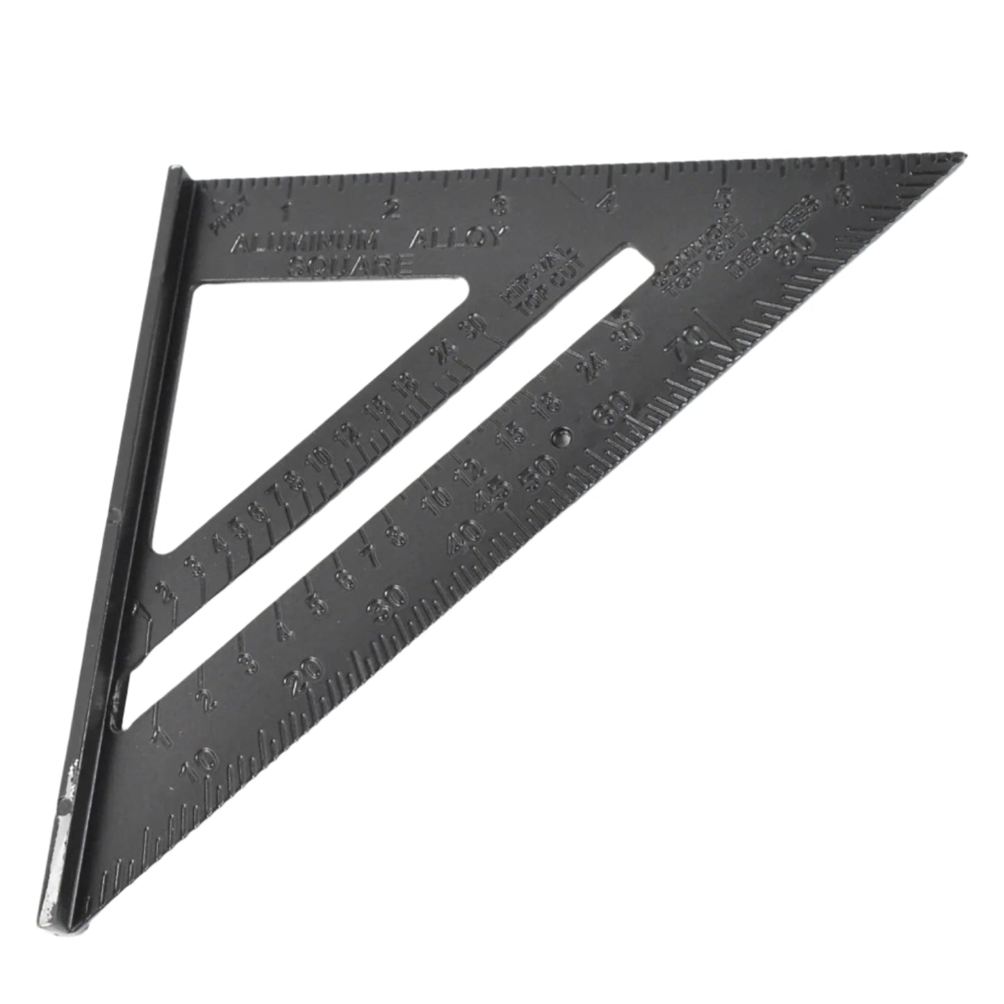 Metal-Body Triangle Double Sided Scale Ruler