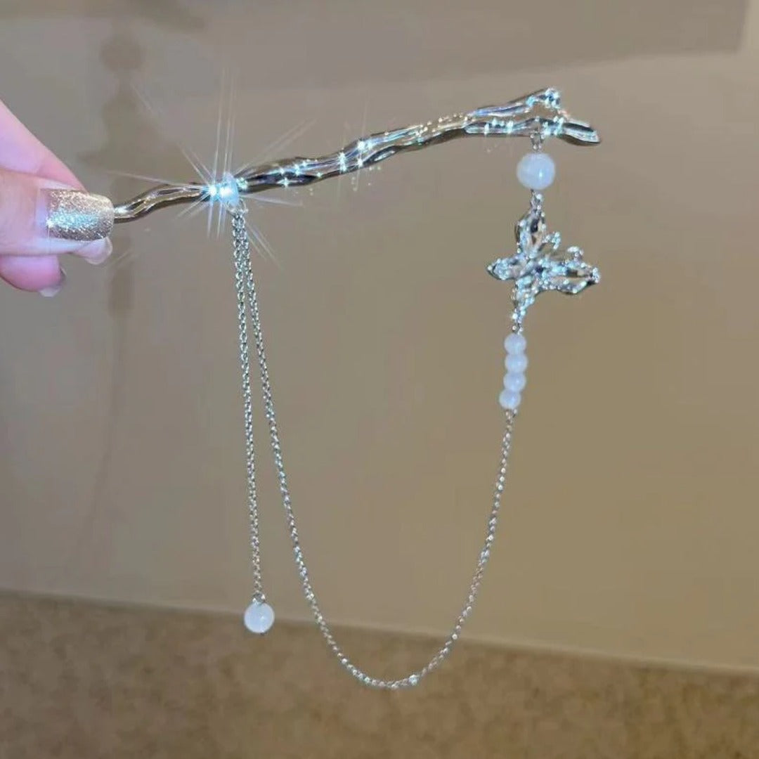 Classic Flutter Tassel Hairpin