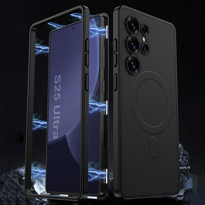Skin Feel Leather Case -Samsung