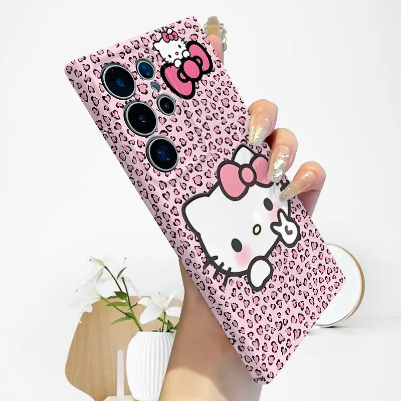 Trendy Print Shockproof Phone Case - Samsung