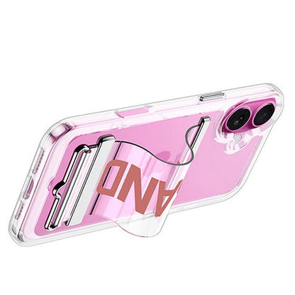 Clear Air Cushion Wrist Secure Case - iPhone