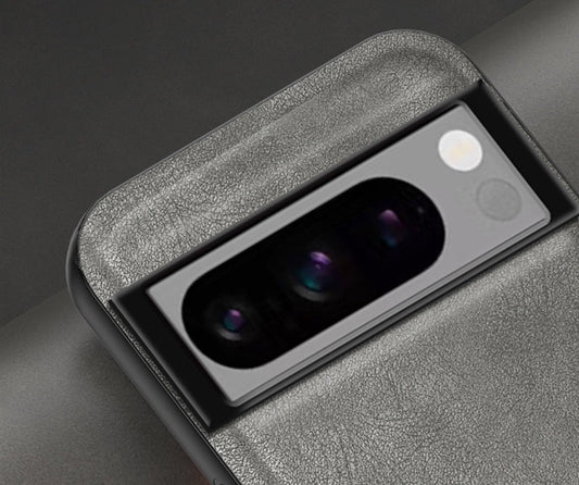 Matte Shield Anti Smudge Leather Case - Google Pixel