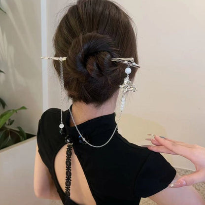 Classic Flutter Tassel Hairpin