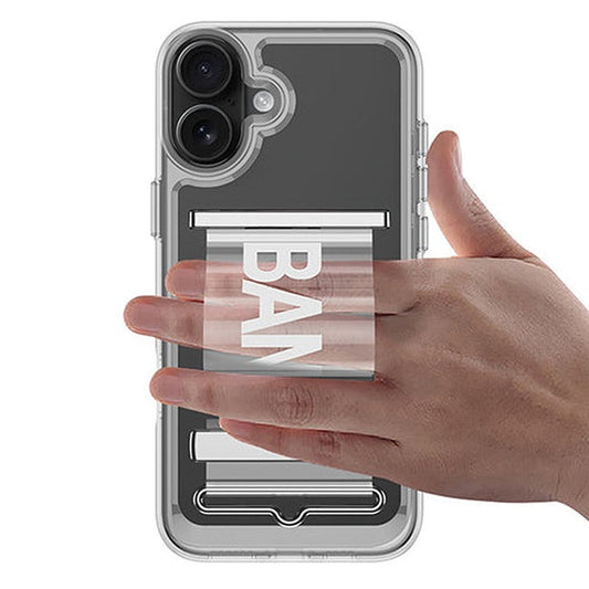 Clear Air Cushion Wrist Secure Case - iPhone