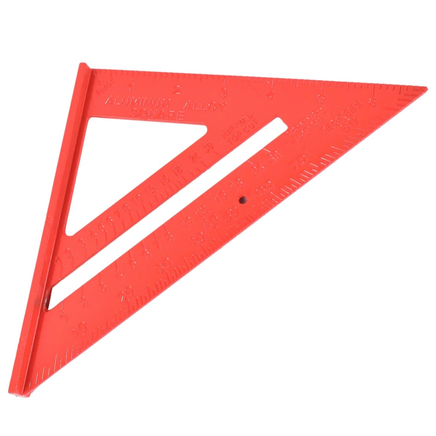 Metal-Body Triangle Double Sided Scale Ruler