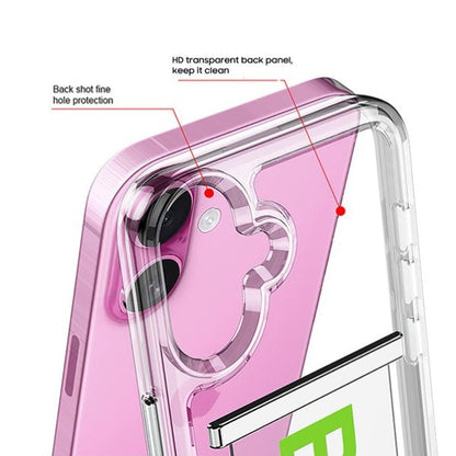 Clear Air Cushion Wrist Secure Case - iPhone