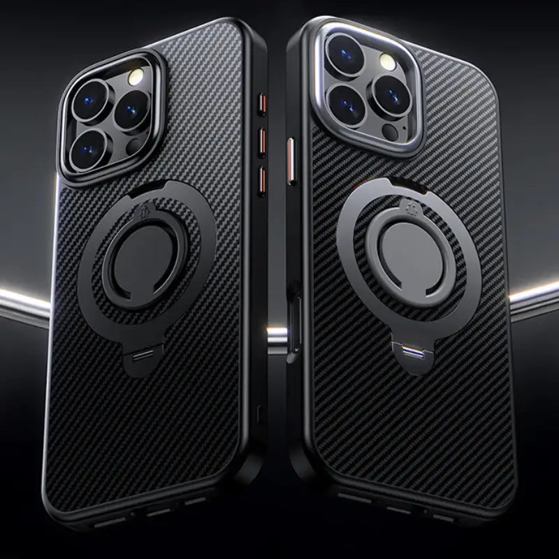 Superior Edge Ring Holder Carbon Case - iPhone