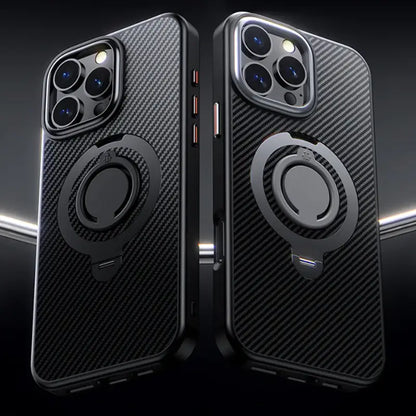 Superior Edge Ring Holder Carbon Case - iPhone