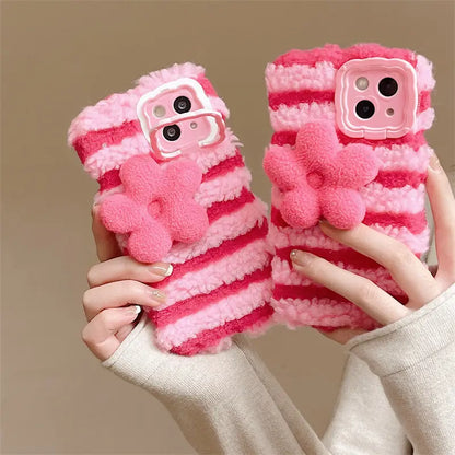 Cute Fluffy Soft Fur Case
