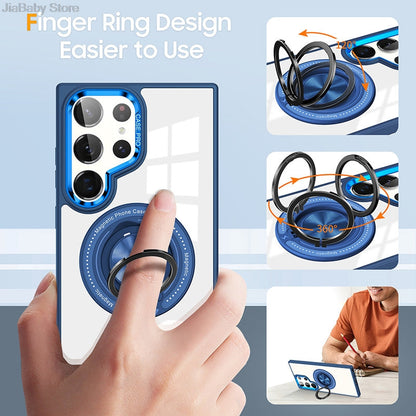Ultimate Pure Clarity Twist Ring Case - Samsung